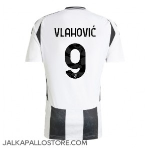 Juventus Dusan Vlahovic #9 Kotipaita 2024-25 Lyhythihainen